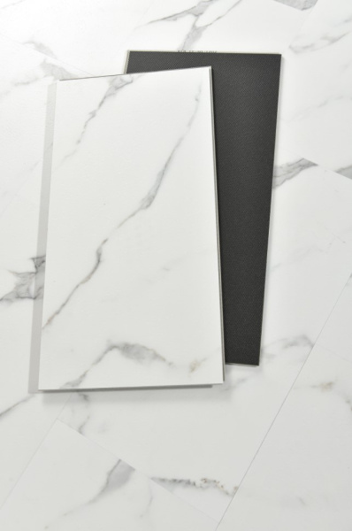 "Madera"SPC Expert Vinil №818 Мрамор южный  626*313*4 мм+1,5мм 1уп-2,3512м2/12шт