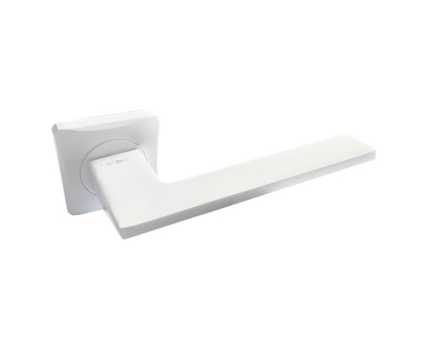 Ручка дверная, 6 серия F 683 WHITE FERETTO (ВЫВЕЛИ)